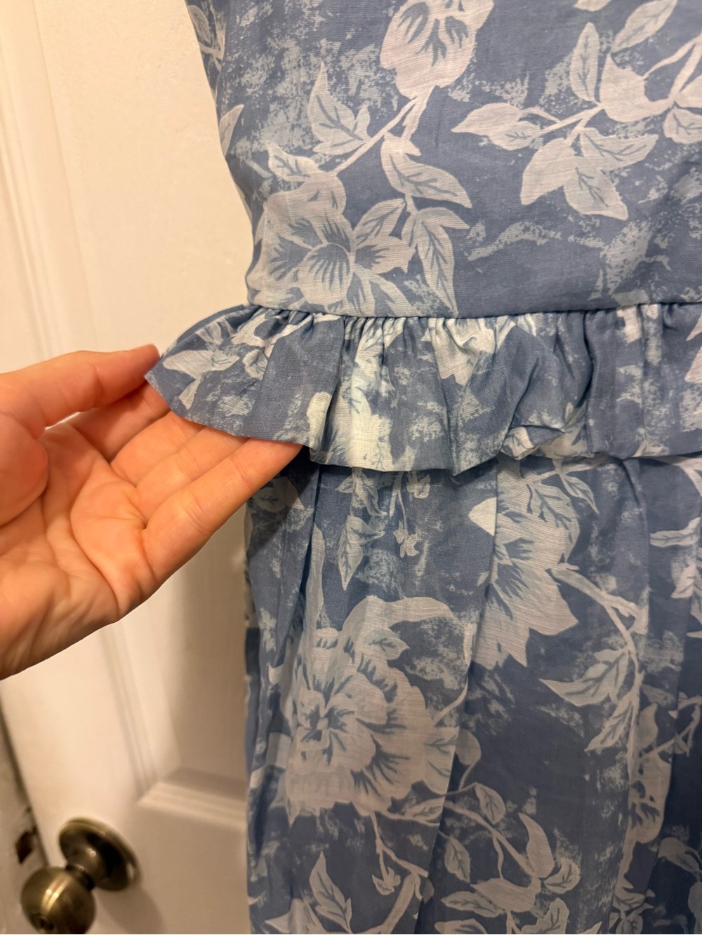 Cute Ruffle Strap Mini Dress - Picture 3 of 8